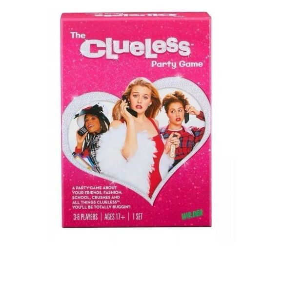 The Clueless Spinner Party Game by Wilder with 150 Cards - Made for 3-6 Players - Picture 1 of 6